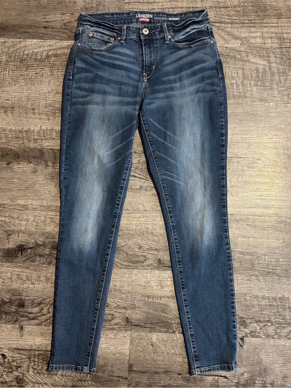 Levi’s Denizen Jeans Women’s 10M Blue Modern Skinny Denim